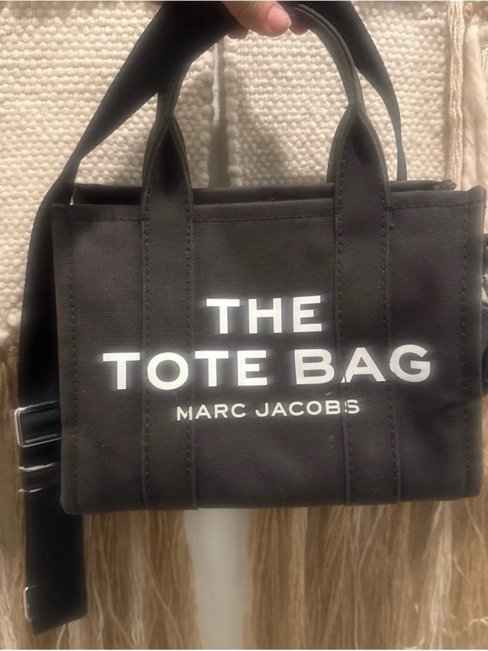 Marc Jacobs Black 'The Tote Bag' Mini Duffel